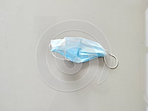 White Ear Loop Surgical Mask