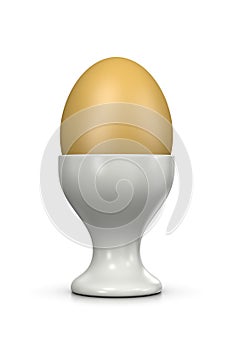 White Egg Cup