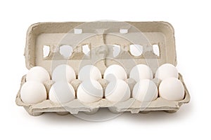 White eggs