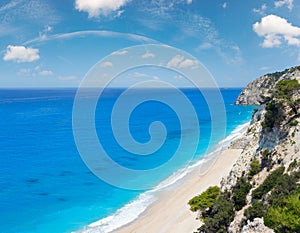 White Egremni beach (Lefkada, Greece