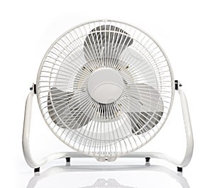 White Electric Fan