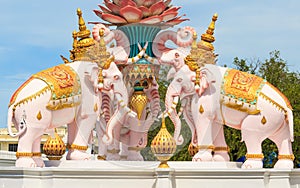 White Elephant Statue