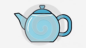 White, emphasizing the teapot s simple, clean lines and solid
