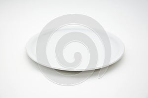 White empty plate
