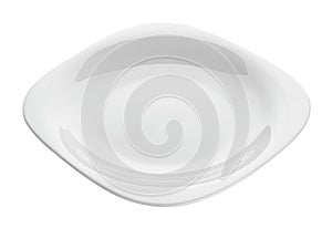 White empty plate