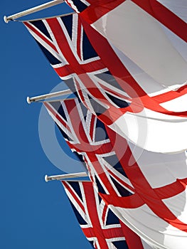 White Ensign Union Jack