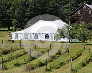 White events or wedding tent