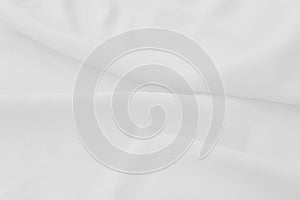 White fabric cloth texture abstract with softwave