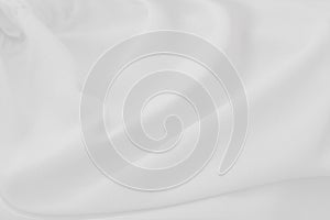 White fabric cloth texture abstract with softwave