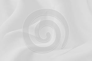 White fabric cloth texture abstract with softwave