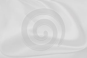 White fabric cloth texture abstract with softwave