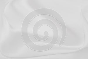 White fabric cloth texture abstract with softwave