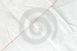 White fabric texture background