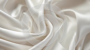 White fabric texture background. Smooth elegant white silk texture