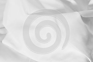 White fabric texture background,Soft waves,Space for text or book design and web text