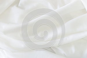 White fabric texture background,Wavy fabric