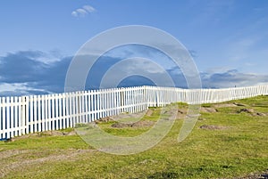 White Fence at Cape Spear