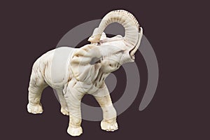 White figure of the elephant