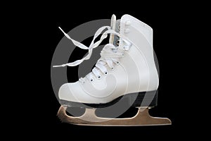 White figure skate