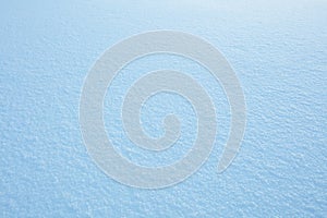 White fine snow surface texture background texture, winter background