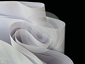 white flexion fabric rolls, flexion fabric for banners