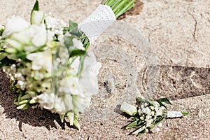 White flowers bouquet