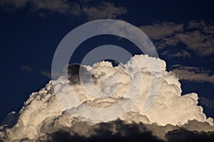 White Fluffly Huge Cloud