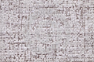 White fluffy background of soft, fleecy cloth. Texture of textile closeup