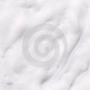 White foam bubbles texture for clean concept background