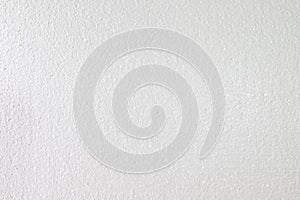 White foam sheet board. Synthetic sponge texture background