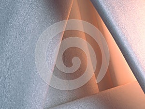 White foam surface in for close-up background