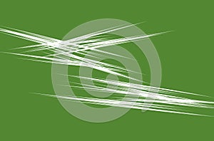 White fractal pattern on green background. Fantasy fractal texture. Digital art. 3D rendering. Computer generated image