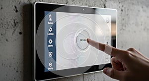 White frame, and the interface is designed for ease of use in