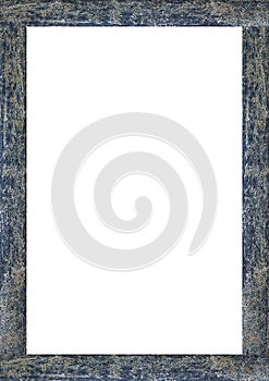 White frame with textured grunge borders