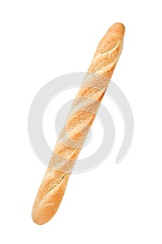 White french baguette bread with sesame