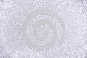 White frosted glass background