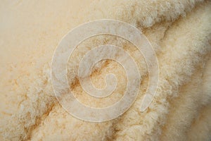 White fur texture