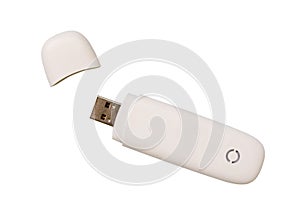 White 3g usb modem
