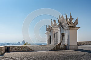 White Gates of Honorary Court at Bratislava Castle - Bratislava, Slovakia