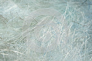 White glass fiber composite raw material background