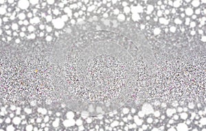 White Glitter close up background design