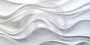 white glossy soft abstract