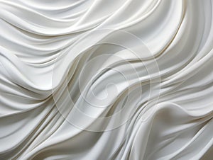 white glossy soft abstract