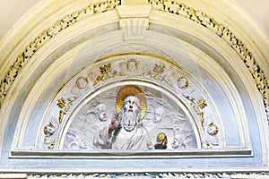 White God Santa Maria Della Pace Church Basilica Rome Italy