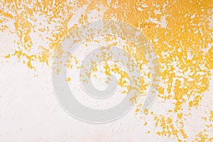 White and gold acrylic textured painting background