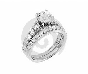 White Gold Diamond Ring