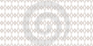 White and gold geometric design, luxury geometric vector seamless repeat pattern