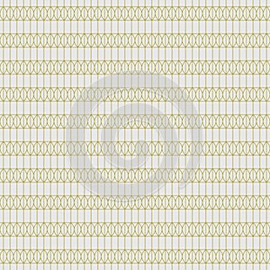 White Gold Leaf Artdeco Seamless Pattern