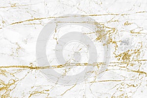 White gold marble texture pattern background for cover book or brochure, poster and wallpaper background or realistic business