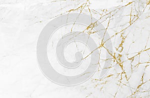 White gold marble texture pattern background with high resolution design for cover book or brochure and wallpaper background